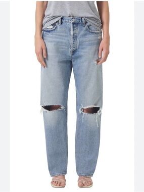 AGOLDE 90s mid rise straight jean
